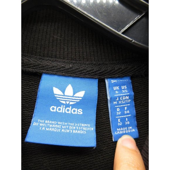 Adidas Top XS Velvet Gold Panel Team Color Block Pullover Shirt - Picture 8 of 10